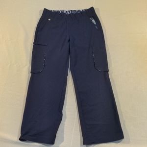 Figs Women's Tema Performance Cargo Pockets Scrub Pants Size Small
